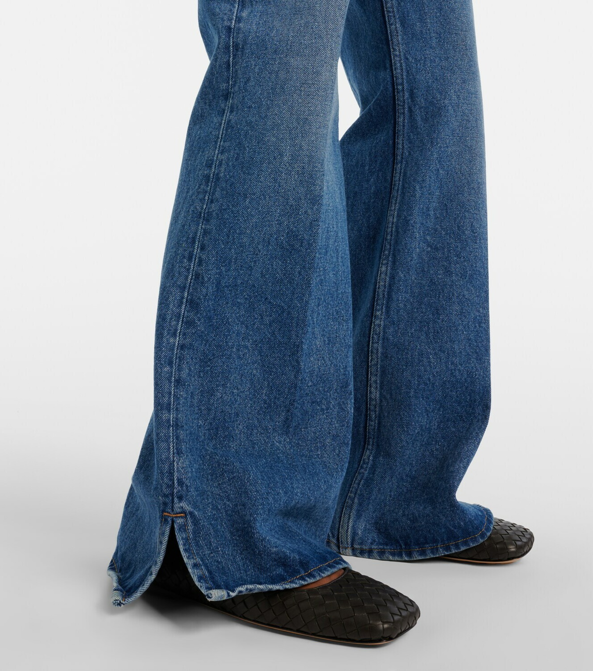 Bottega Veneta High-rise flared jeans