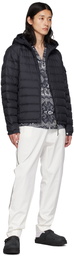 Moncler Navy Galion Down Jacket