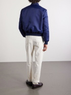 Brunello Cucinelli - Padded Shell Bomber Jacket - Blue