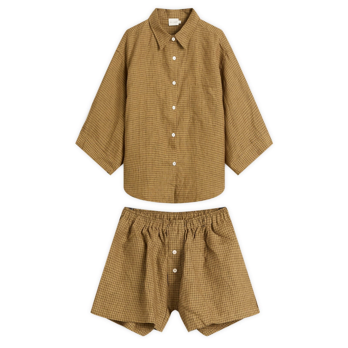 Deiji Studios Women's 03 Set in Pine Check