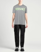 Versace Mens T-shirt in Grey