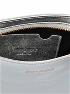 PALM ANGELS - Giorgina Metallic Leather Shoulder Bag
