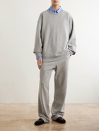 Dries Van Noten - Hax Oversized Cotton-Jersey Sweatshirt - Gray