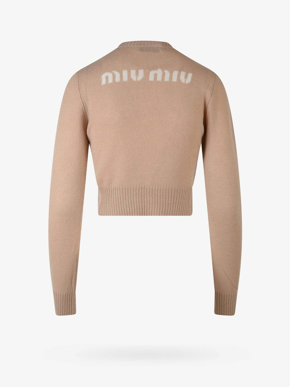 Miu Miu Sweater Brown Womens Miu Miu