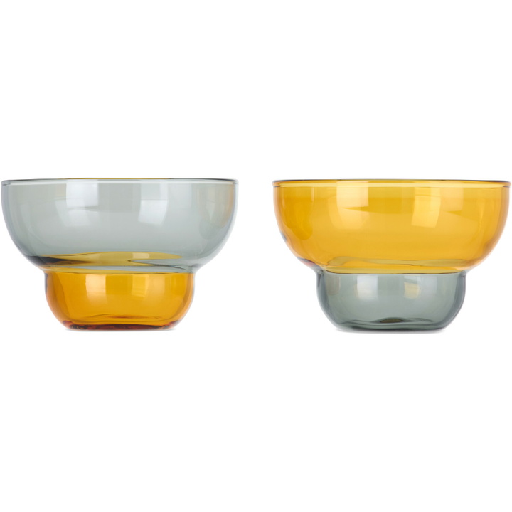 Photo: POLSPOTTEN Yellow & Gray Mizu Kiri Cup Set