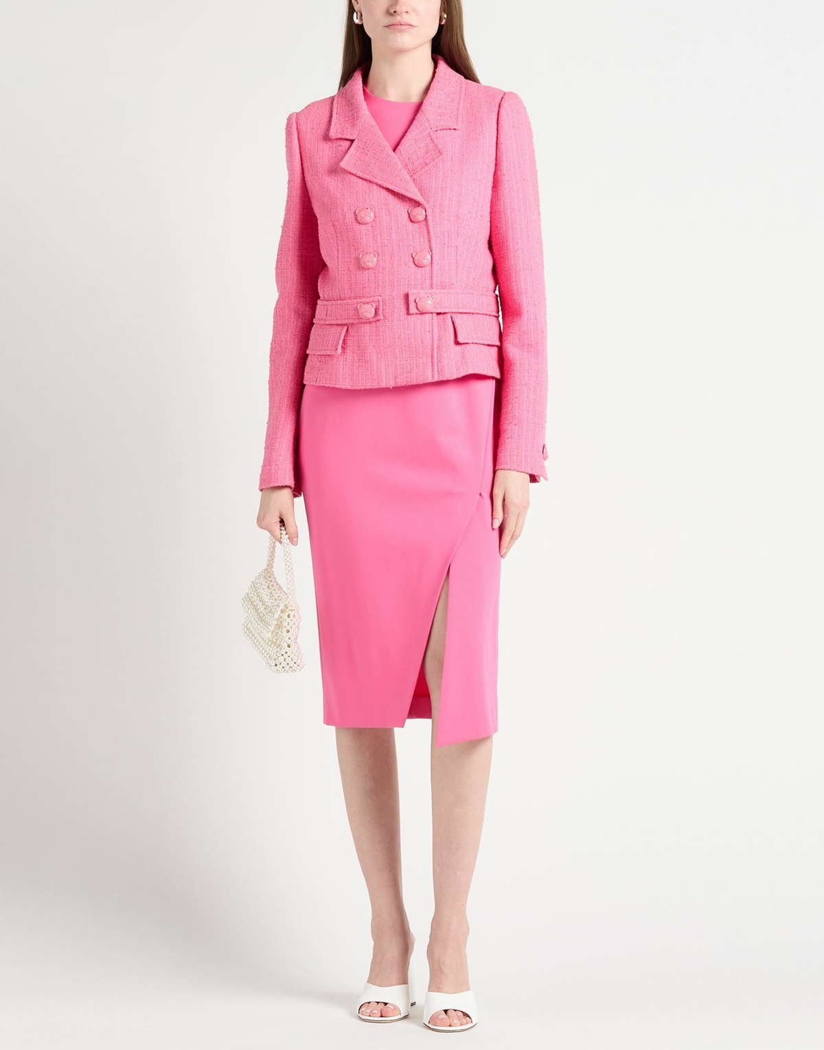 Moschino Couture Womens Blazer in Magenta
