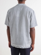 Orlebar Brown - Maitan Printed Linen Shirt - Blue