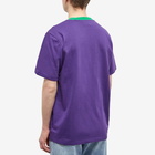 Adidas Men's Adicolor 70s Trefoil T-Shirt in Rich Purple