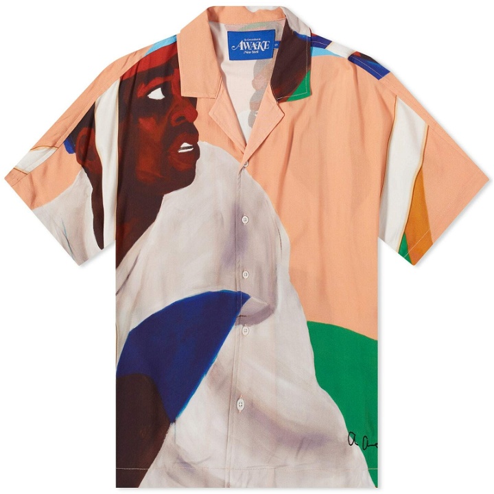 Photo: Awake NY x Alvin Armstrong Printed Vacation Shirt in Neutral Multi