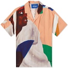 Awake NY x Alvin Armstrong Printed Vacation Shirt in Neutral Multi