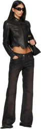KNWLS Brown Alice Gloss Jeans