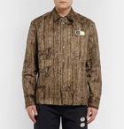 Off-White - Camouflage-Print Cotton-Twill Overshirt - Men - Brown