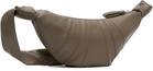 LEMAIRE Khaki Small Croissant Bag