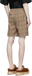 Givenchy Brown Wool Shorts