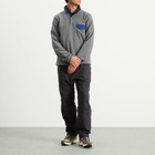Patagonia Men's Lightweight Synchilla Snap-T Pullover in Nickel/Clement Blue