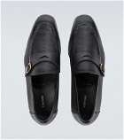 Tom Ford - Leather York Chain loafers