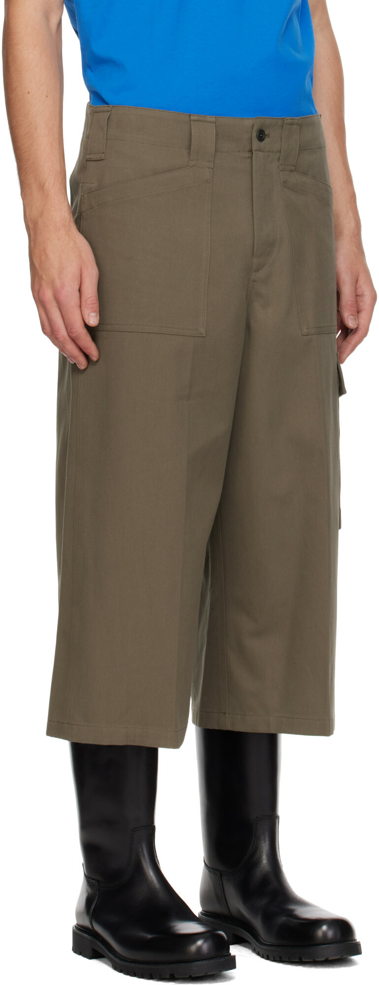 Rier Khaki Cargo Shorts