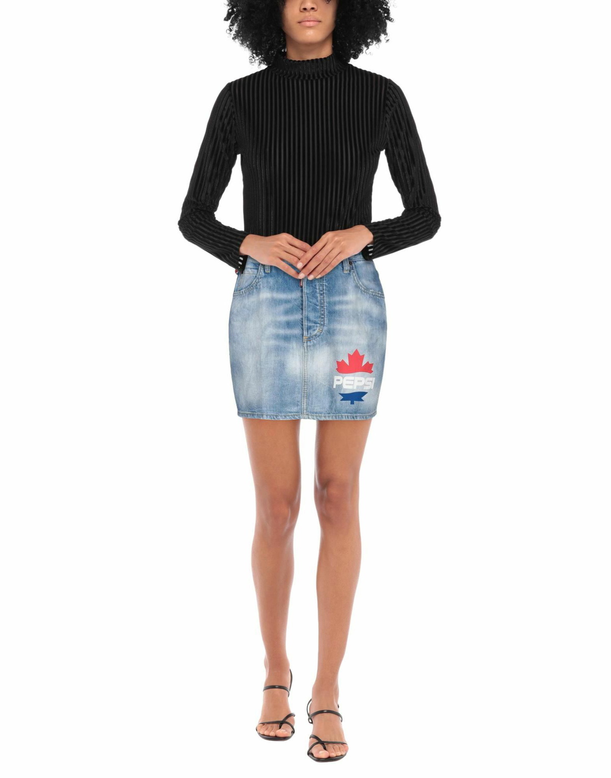Dsquared2 Womens Denim skirt in Blue