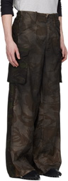 Prototypes Khaki New Overdyed Camo Cargo Pants