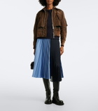 Sacai Layered technical bomber jacket