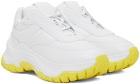 Marc Jacobs White 'The Lazy Runner' Sneakers