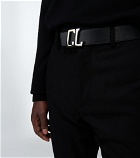 Christian Louboutin - Happy Rui CL logo leather belt