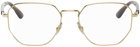 Ray-Ban Gold RB6471 Hexagonal Glasses