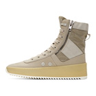 Fear of God Grey Jungle High-Top Sneakers