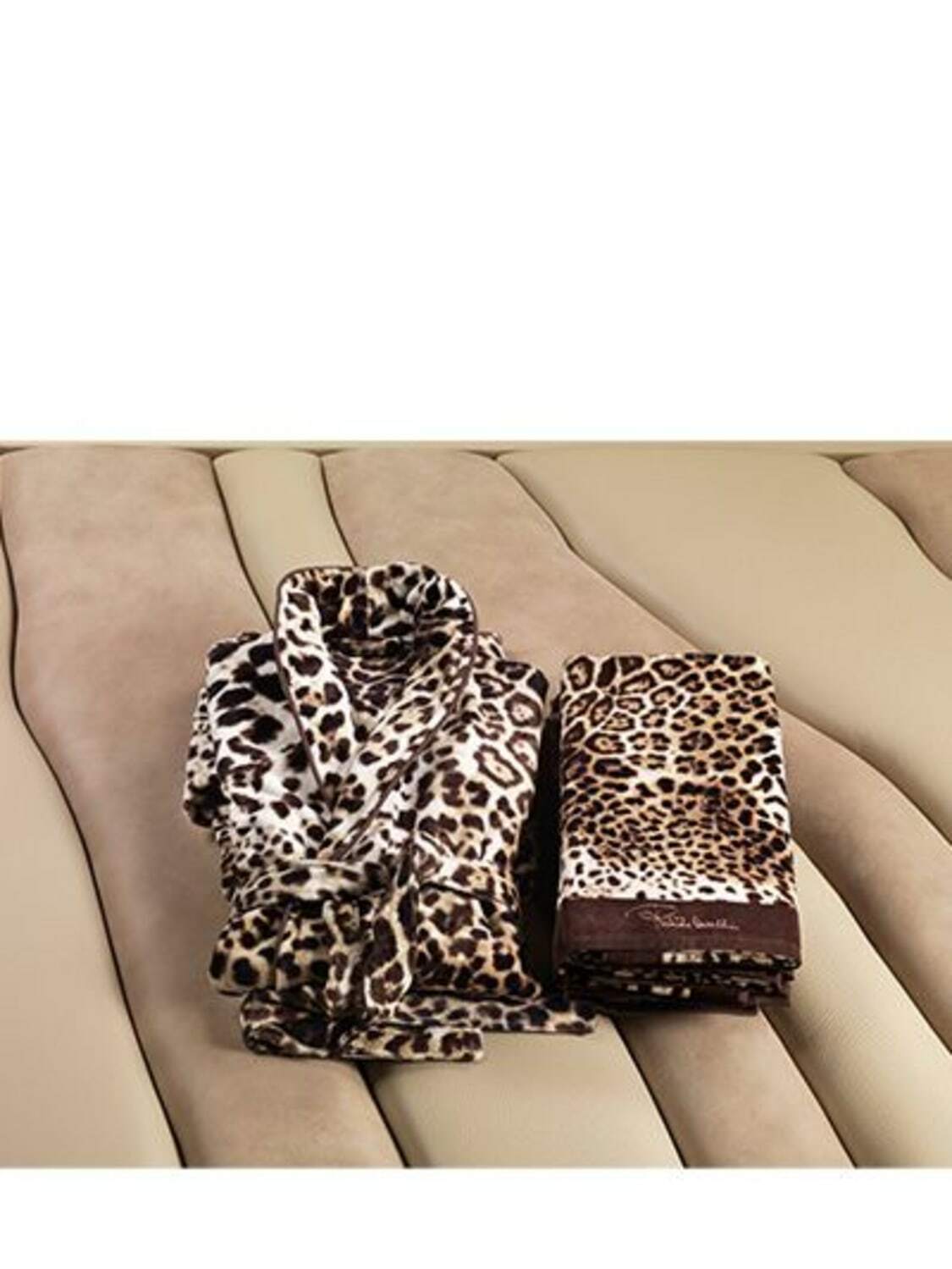 ROBERTO CAVALLI Bravo Cotton Beach Towel