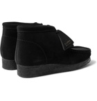 Clarks Originals - Wallabee Suede Desert Boots - Black