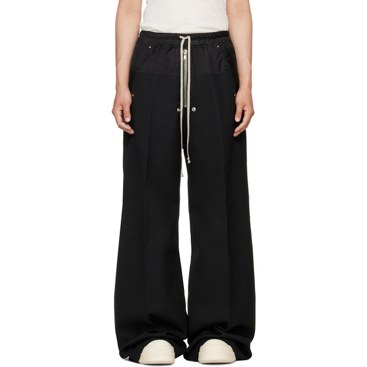 Photo: Rick Owens Black Tower Wide Bela Trousers