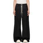 Rick Owens Black Tower Wide Bela Trousers