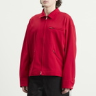 MASTERMIND WORLD Men's Jersey Detroit Jacket in Red