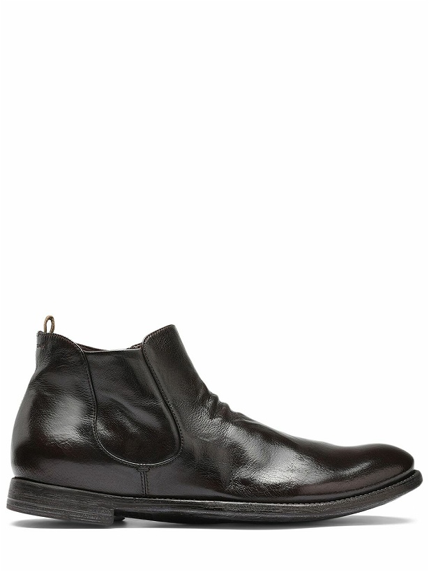 Photo: OFFICINE CREATIVE Ingnis Leather Ankle Boots