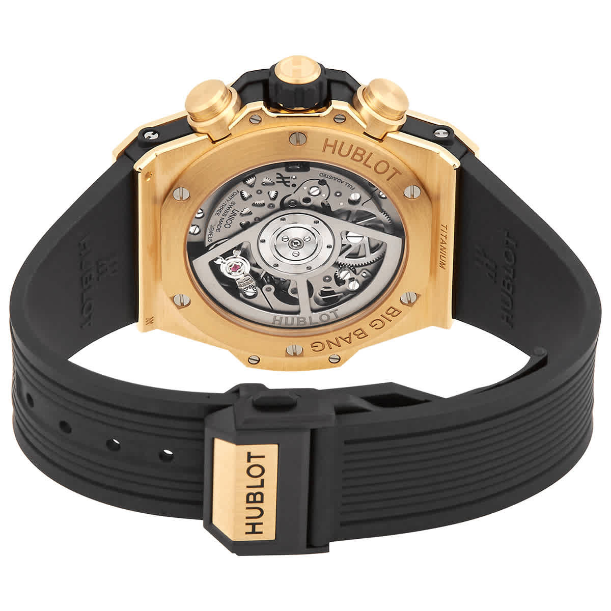 Hublot Big Bang Unico Yellow Gold Chronograph Automatic Mens Watch 441.VX.1131.RX