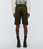 Alexander McQueen Cotton-blend shorts