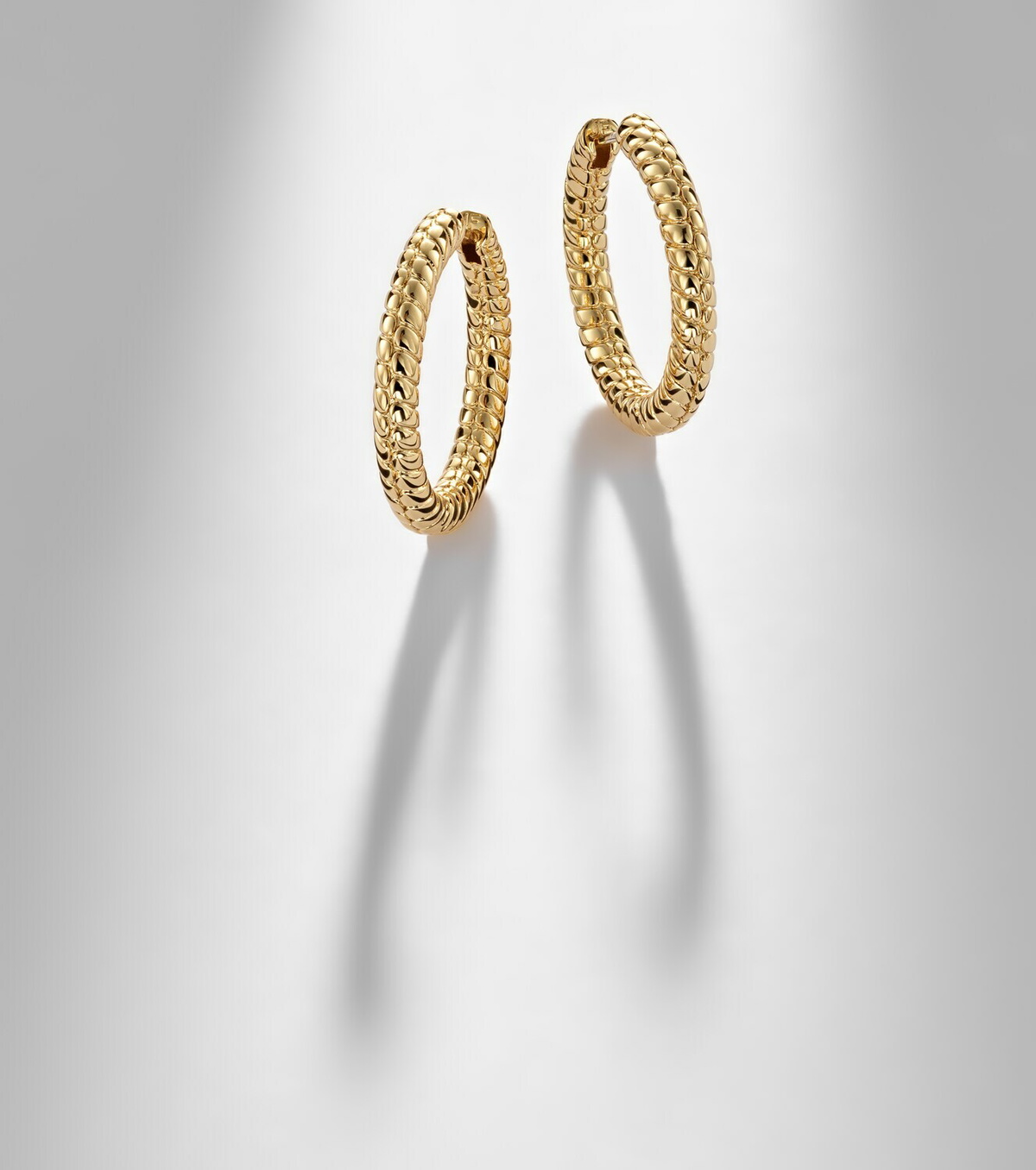 Jennifer Fisher Madison Avenue gold-plated hoop earrings