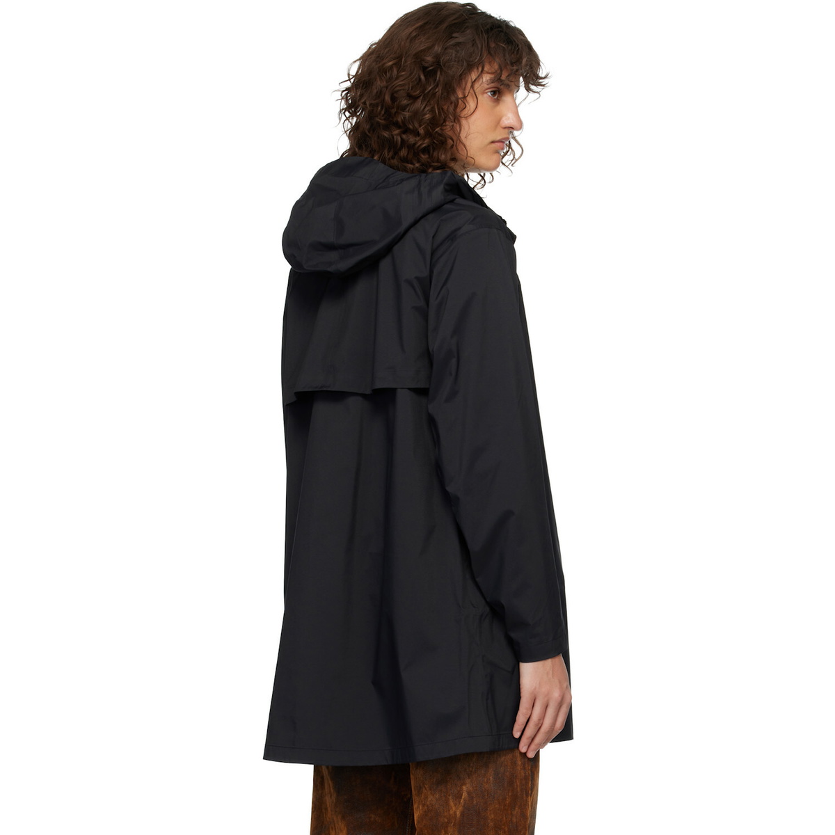 The North Face Black Voyage Rain 3L Hooded Parka