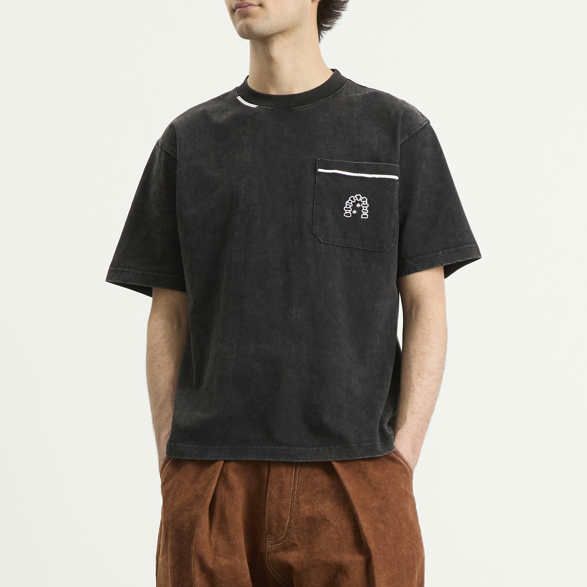 Heresy Men's Arch Pocket T-Shirt in Ash