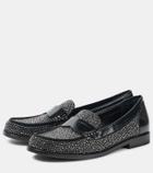 Clergerie Roy embellished leather loafers