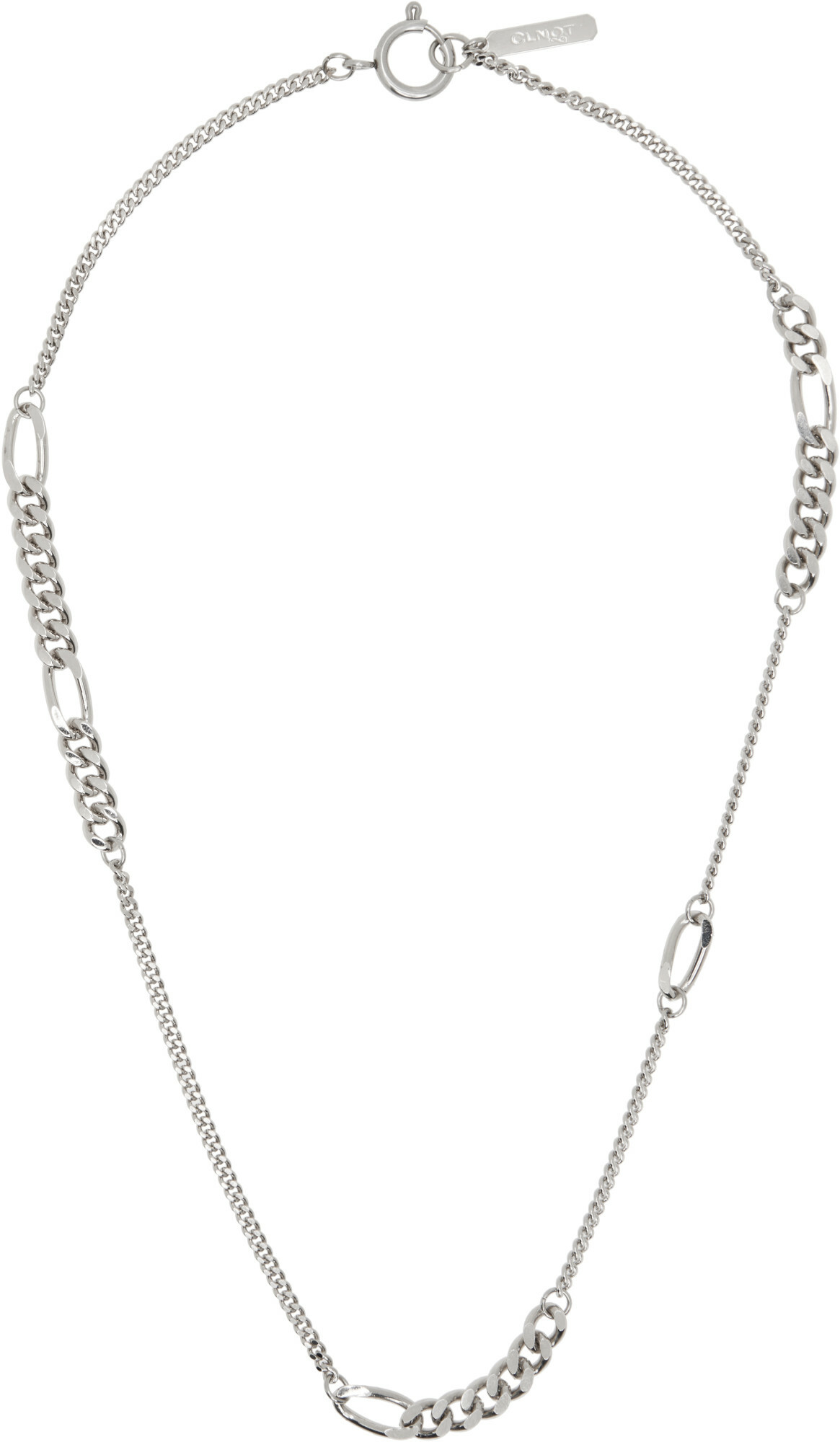 Justine Clenquet Silver Lucy Necklace Justine Clenquet