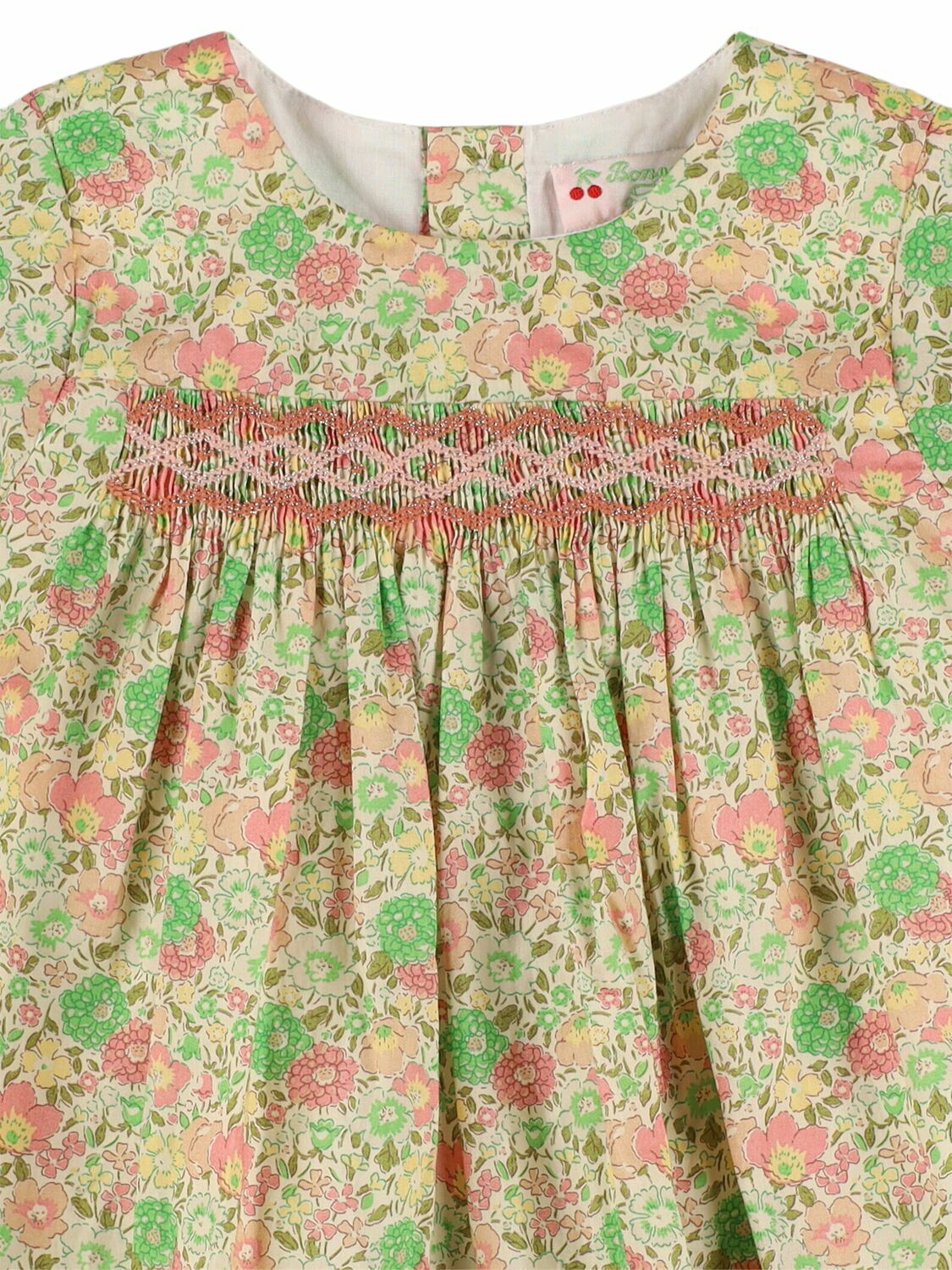 BONPOINT Floral Printed Cotton Dress