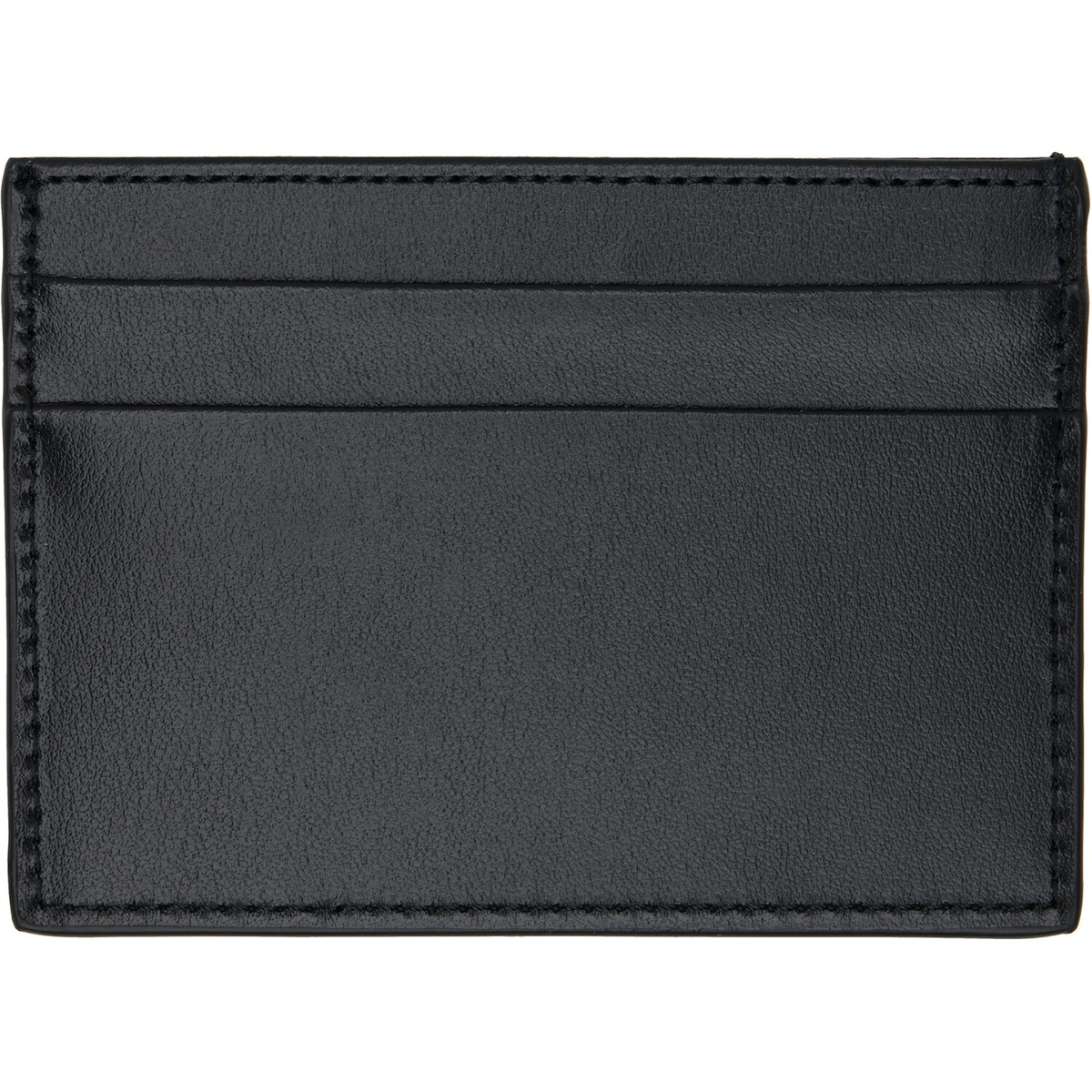 Palm Angels Black Classic Logo Card Holder