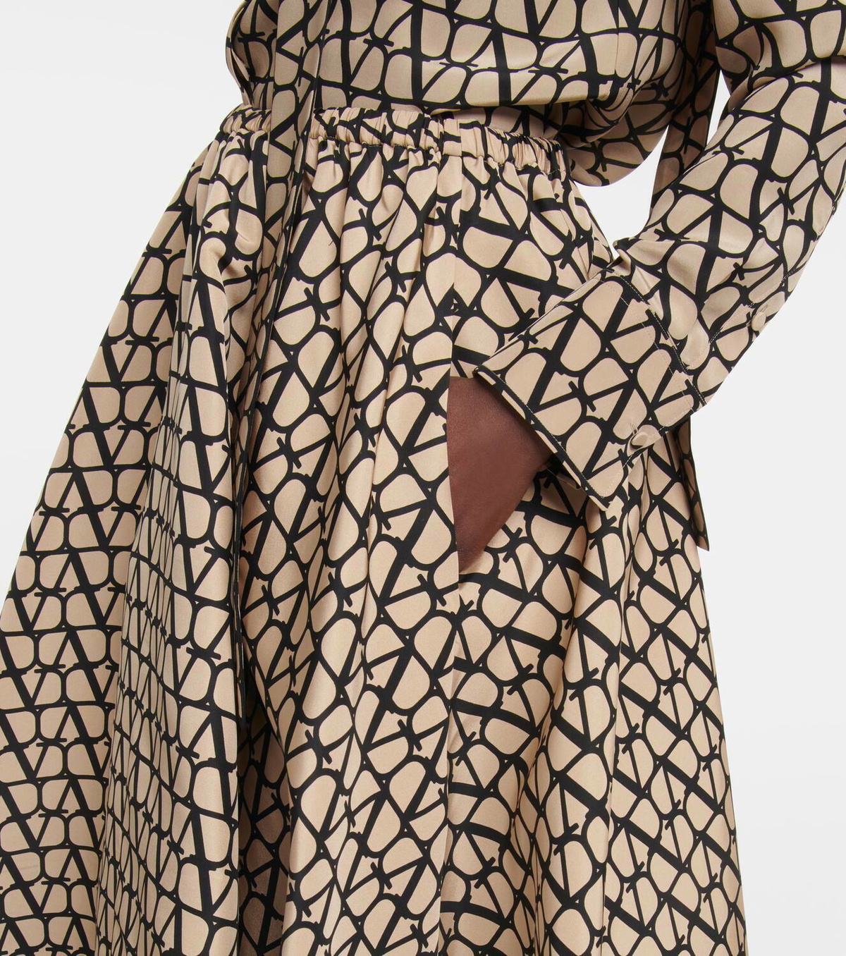 【関税込み】Valentino Toile Iconographe skirt Valentino Toile Iconographe silk midi skirt Valentino