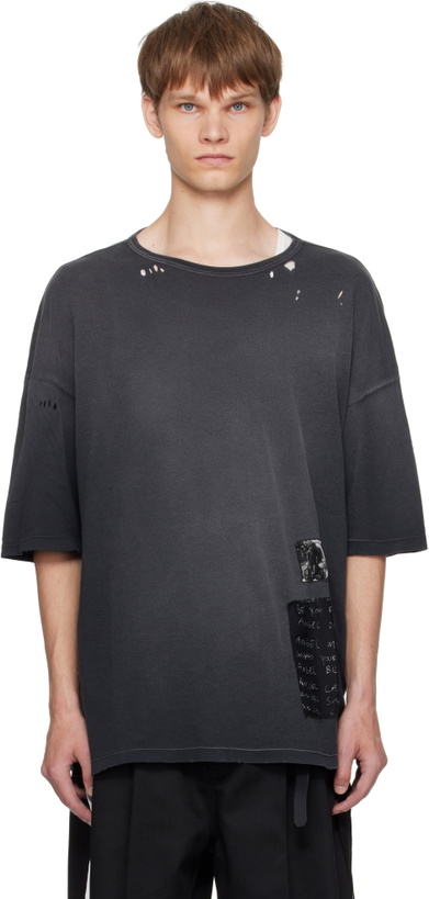 Photo: Ann Demeulemeester Black Dieter High-Comfort T-shirt