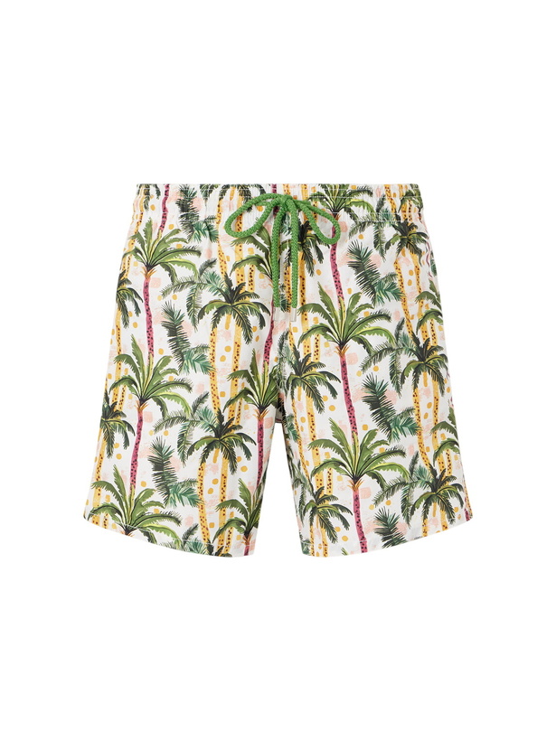 Photo: Vilebrequin - Moorea Straight-Leg Mid-Length Printed ECONYL® Shorts - Green