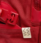visvim - Suede-Trimmed Cordura Nylon Backpack - Men - Red