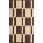 Autumn Sonata Brown & Beige Karin Bath Sheet