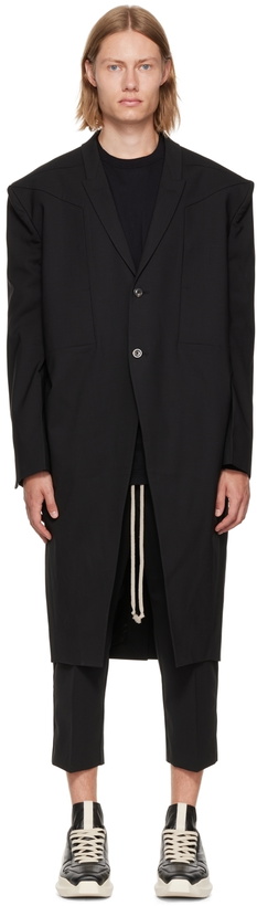 Photo: Rick Owens Black Tatlin Coat