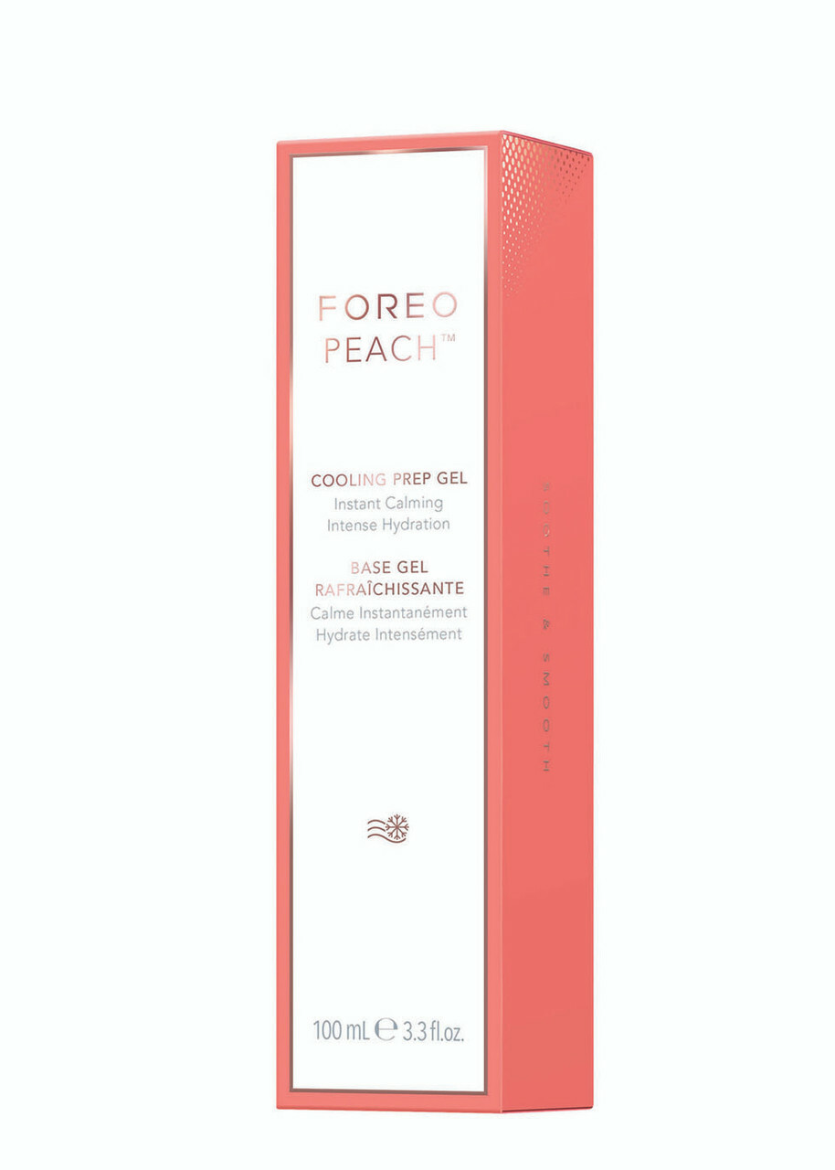 Foreo Foreo Peach Cooling Prep Gel 100ml, Exfoliator, Tweed